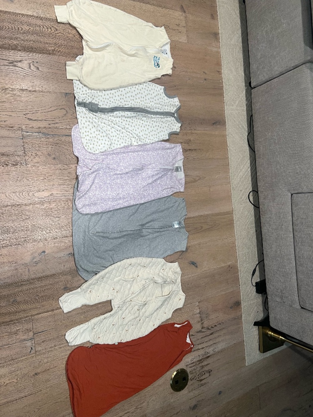 Set of SEVEN sleep sacs -  KyteBaby, Merlin, Honest baby, Halo